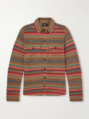 Matlock Striped Linen and Silk-Blend Shirt Matlock Striped Linen and Silk-Blend Shirt