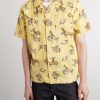 Convertible-Collar Printed Linen and Cotton-Blend Shirt - FR