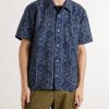 Printed Linen and Cotton-Blend Shirt - FR Printed Linen and Cotton-Blend Shirt - FR