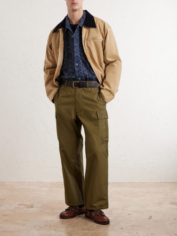 Printed Linen and Cotton-Blend Shirt - OU Printed Linen and Cotton-Blend Shirt - OU