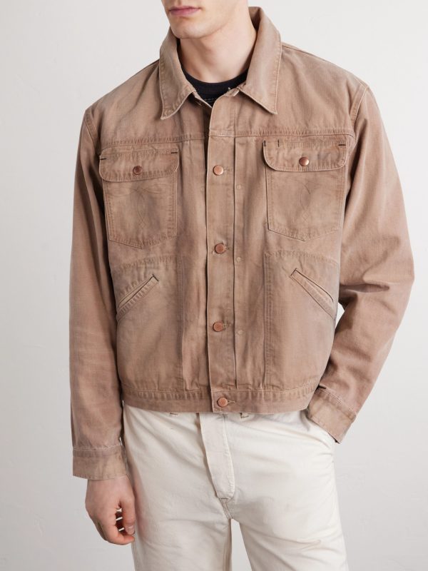 Cotton-Canvas Trucker Jacket - FR Cotton-Canvas Trucker Jacket - FR