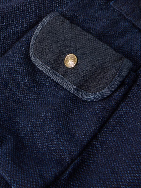 Sashiko Denim Messenger Bag - CU Sashiko Denim Messenger Bag - CU