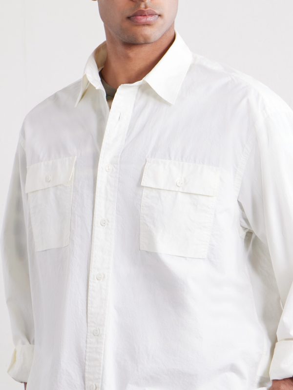 Typewriter Cotton Shirt - CU Typewriter Cotton Shirt - CU