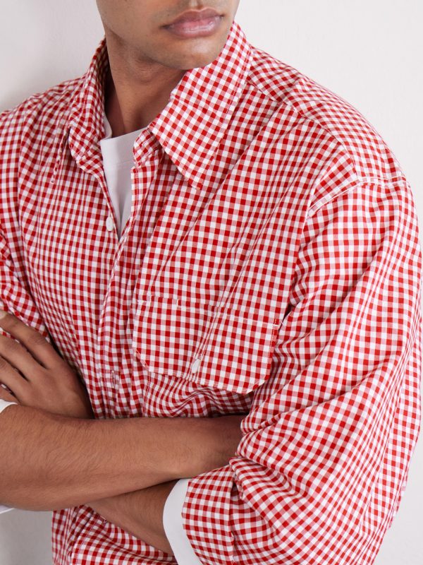 Ease Gingham Cotton Shirt - CU Ease Gingham Cotton Shirt - CU