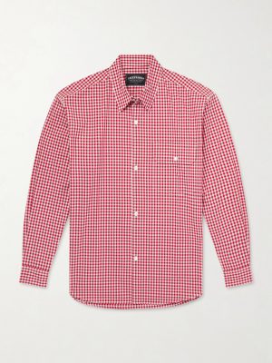Ease Gingham Cotton Shirt
