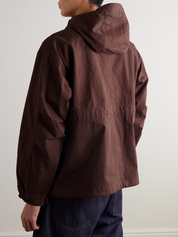 French M47 Cotton and Nylon-Blend Parka - BK