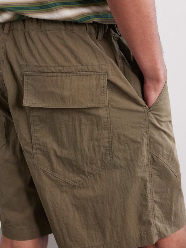 Fatigue Straight-Leg Cotton-Blend Shorts - CU Fatigue Straight-Leg Cotton-Blend Shorts - CU