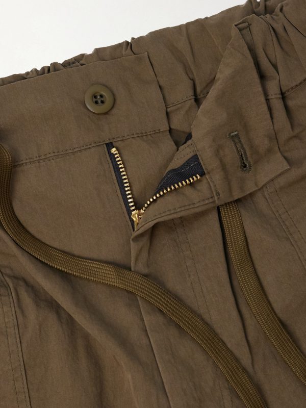 Fatigue Straight-Leg Cotton-Blend Shorts - E1 Fatigue Straight-Leg Cotton-Blend Shorts - E1