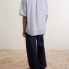 Striped Cotton-Blend Seersucker Shirt - BK