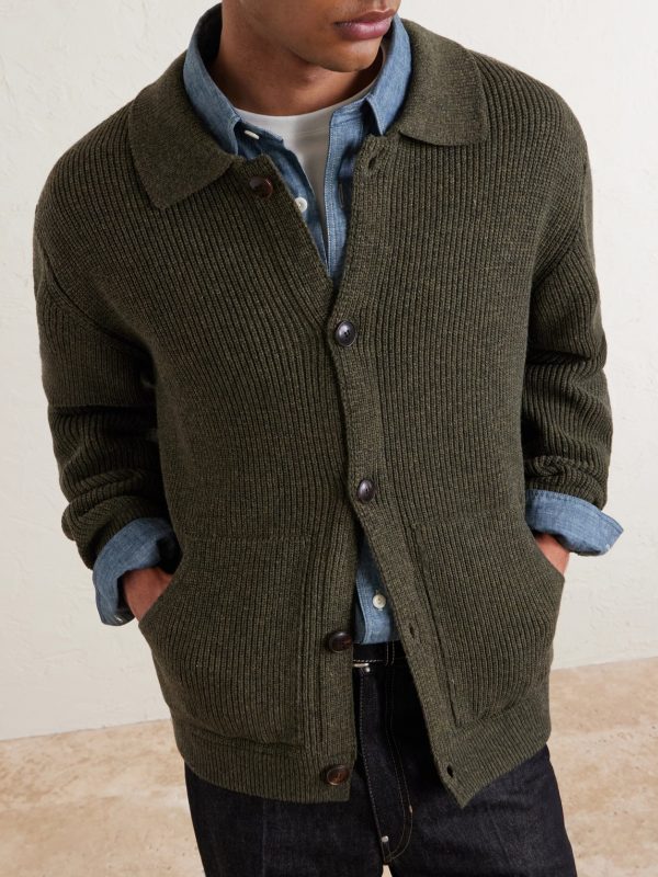 Wool-Blend Cardigan - CU Wool-Blend Cardigan - CU