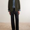 Wool-Blend Cardigan - OU Wool-Blend Cardigan - OU