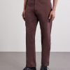 Straight-Leg Cotton-Blend Trousers - FR Straight-Leg Cotton-Blend Trousers - FR