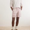 Oversized Waffle-Knit Cotton-Blend T-Shirt - OU Oversized Waffle-Knit Cotton-Blend T-Shirt - OU