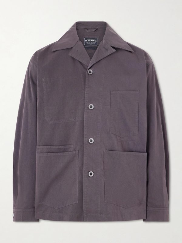 Relaxed Coverall Cotton-Blend Twill Blouson Jacket Relaxed Coverall Cotton-Blend Twill Blouson Jacket