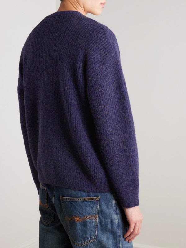 Brushed-Knit Cardigan - BK Brushed-Knit Cardigan - BK