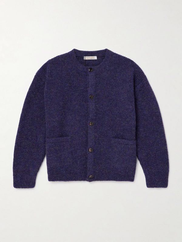 Brushed-Knit Cardigan Brushed-Knit Cardigan