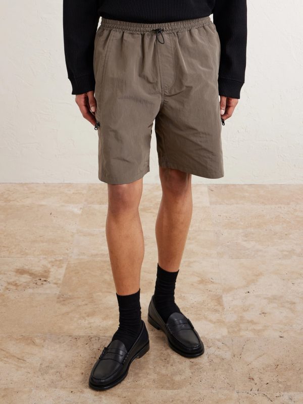 Straight-Leg Ripstop Shorts - FR