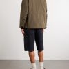 Royal Corduroy-Trimmed Cotton-Blend Canvas Jacket - BK