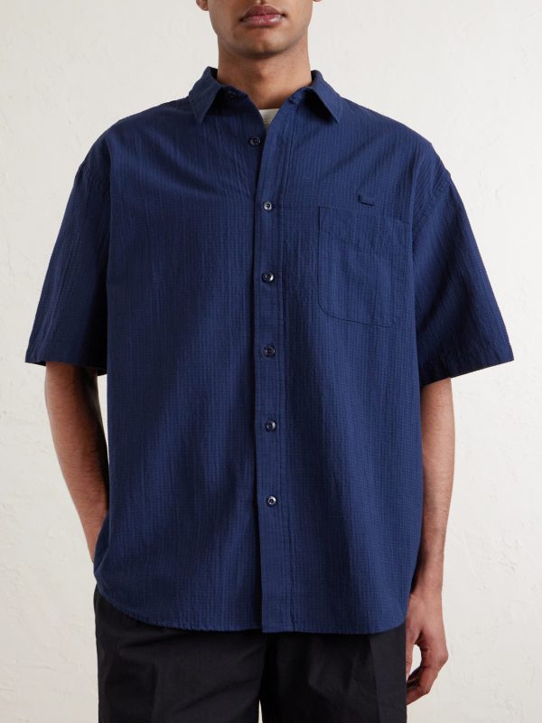 Cotton-Seersucker Shirt - FR