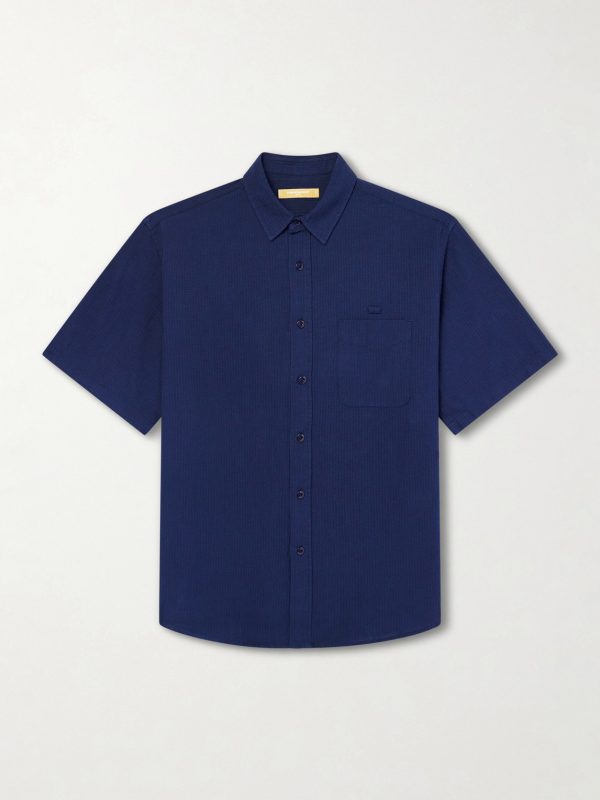 Cotton-Seersucker Shirt