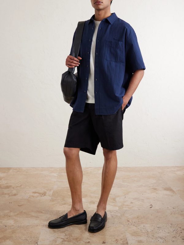 Cotton-Seersucker Shirt - OU