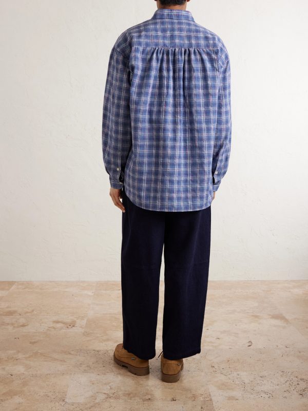 Checked Woven Shirt - BK Checked Woven Shirt - BK