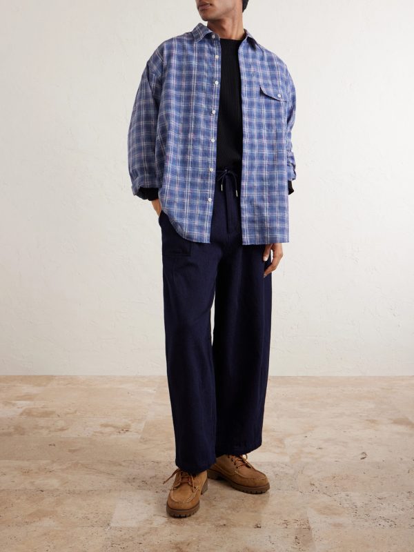 Checked Woven Shirt - OU Checked Woven Shirt - OU