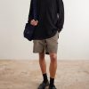 Oversized Waffle-Knit Cotton-Blend T-Shirt - OU