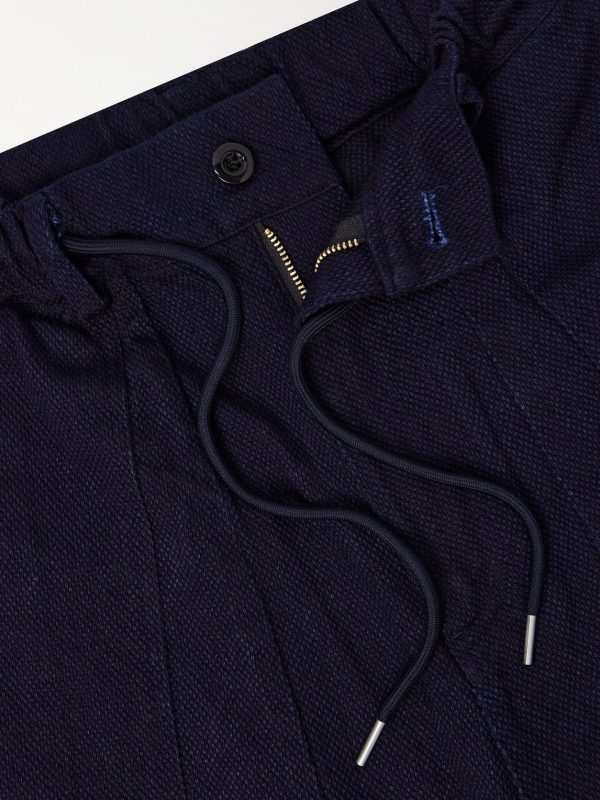 Wide-Leg Sashiko Jeans - E1 Wide-Leg Sashiko Jeans - E1