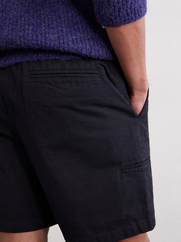 Straight-Leg Cotton-Twill Shorts - CU