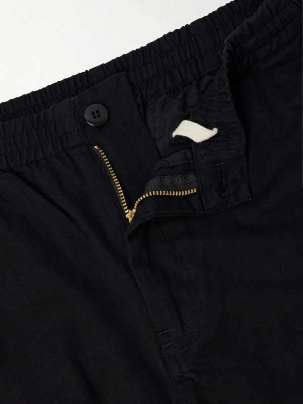 Straight-Leg Cotton-Twill Shorts - E1