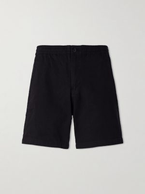 Straight-Leg Cotton-Twill Shorts Straight-Leg Cotton-Twill Shorts