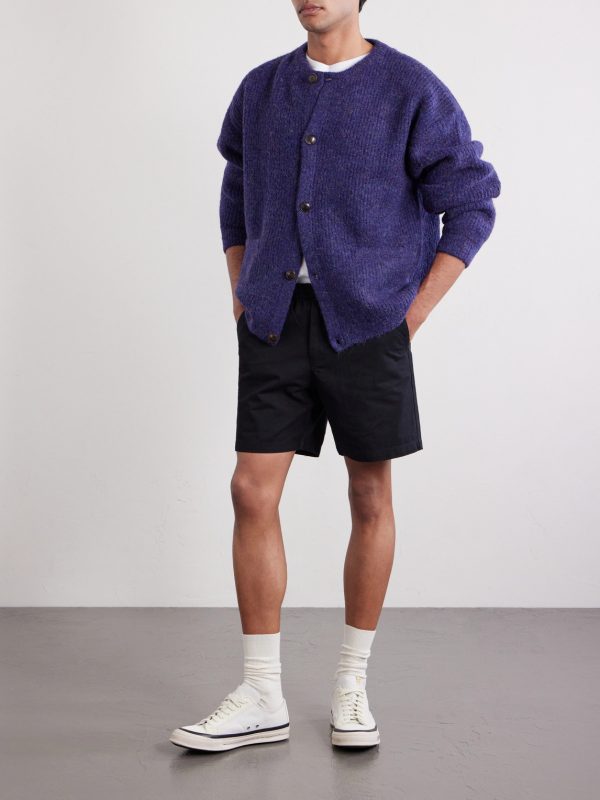Straight-Leg Cotton-Twill Shorts - OU