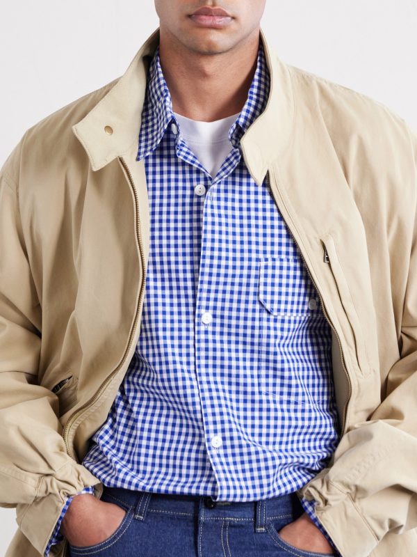 Ease Gingham Cotton Shirt - CU