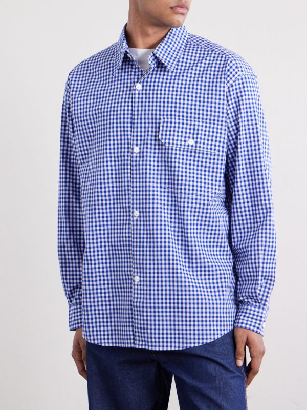 Ease Gingham Cotton Shirt - FR
