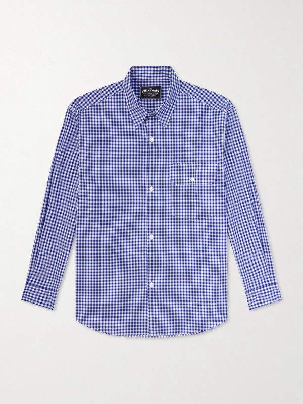Ease Gingham Cotton Shirt