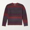 Striped Bouclé Sweater