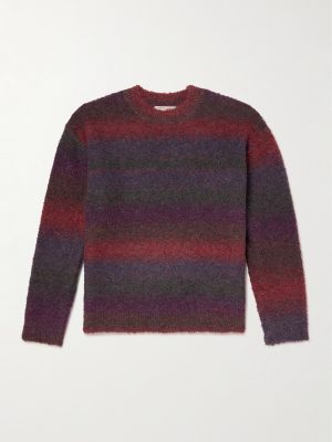 Striped Bouclé Sweater Striped Bouclé Sweater