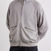 Cotton-Blend Jersey Zip-Up Sweatshirt - FR