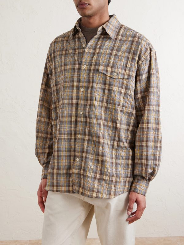 Checked Woven Shirt - FR Checked Woven Shirt - FR