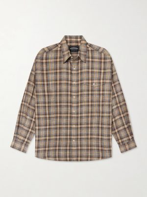 Checked Woven Shirt Checked Woven Shirt