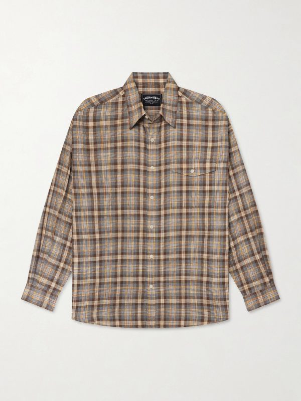 Checked Woven Shirt Checked Woven Shirt