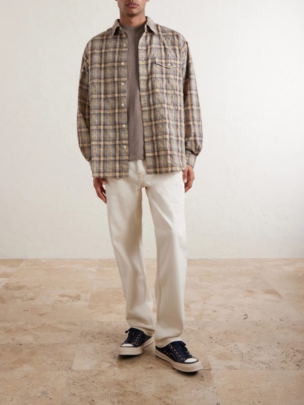 Checked Woven Shirt - OU Checked Woven Shirt - OU