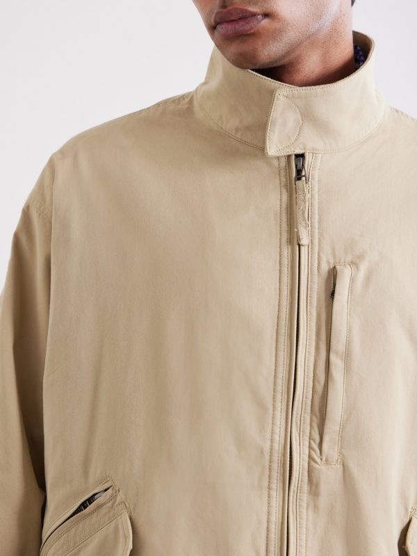 Harrington Cotton-Blend Jacket - CU Harrington Cotton-Blend Jacket - CU