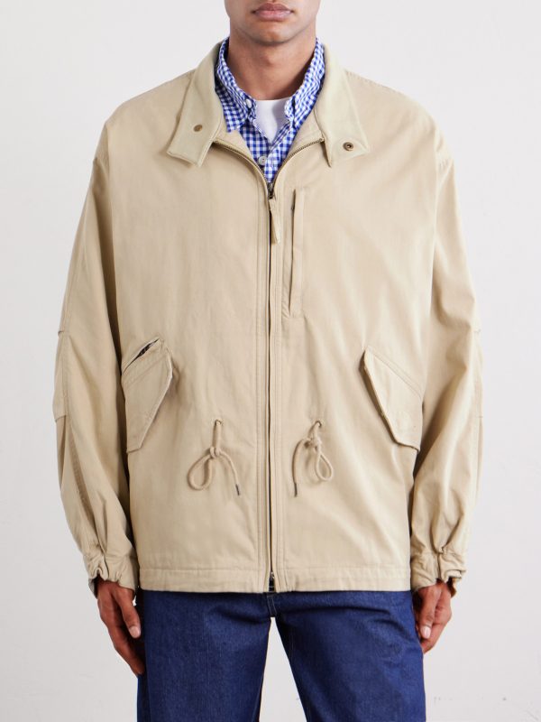 Harrington Cotton-Blend Jacket - FR Harrington Cotton-Blend Jacket - FR