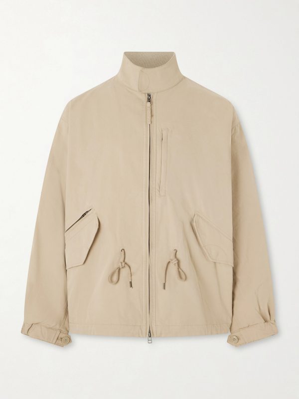 Harrington Cotton-Blend Jacket Harrington Cotton-Blend Jacket