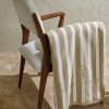 Logo-Embroidered Striped Cotton-Terry Beach Towel - OU Logo-Embroidered Striped Cotton-Terry Beach Towel - OU