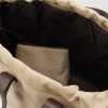 Leather-Trimmed Raffia Weekend Bag - E1 Leather-Trimmed Raffia Weekend Bag - E1