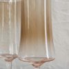 Set of Two Murano Glass Flute Glasses - CU Set of Two Murano Glass Flute Glasses - CU
