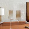 Set of Two Murano Glass Flute Glasses - OU Set of Two Murano Glass Flute Glasses - OU
